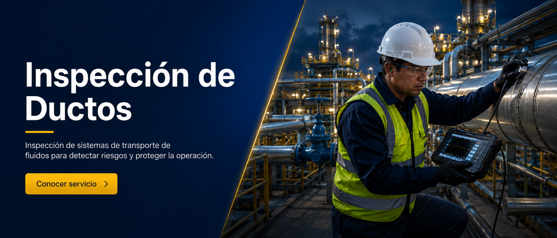 Inspección de ductos